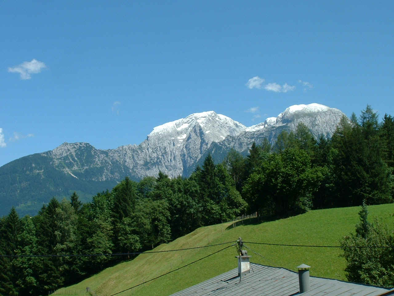 Kehlstein, Hoher G�ll und Hohes Brett (v.l.n.r.)