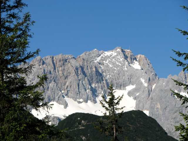 Blick zur Zugspitze