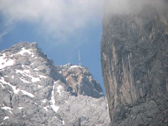 Zugspitze von H�llentalangerh�tte aus